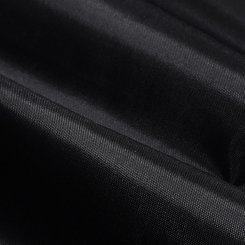 Черный патио укладки стулья ротанга мебель Водонепроницаемый Защитная крышка