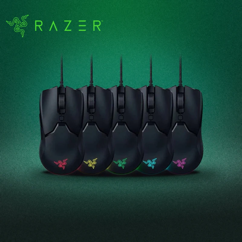 

Orignal Razer Viper Mini Gaming Mouse 61g Ultra-Lightweight Design CHROMA RGB Light 8500 DPI Optail Sensor Mice