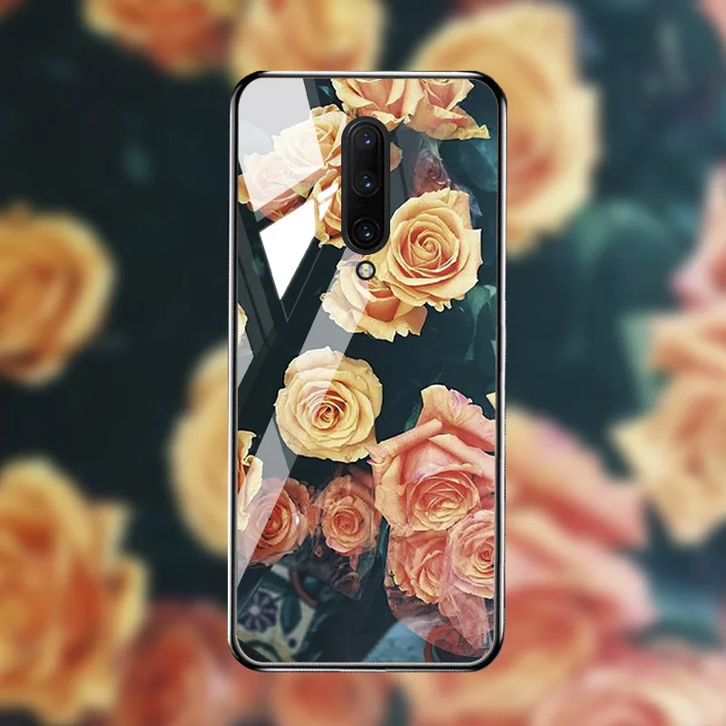 M029 Чехол из закаленного стекла для Oneplus 7T 7 Pro чехол s On для One plus 7T 7 Pro Чехол Coque Funda Bumper Coque для OnePlus 7 Pro - Цвет: M029