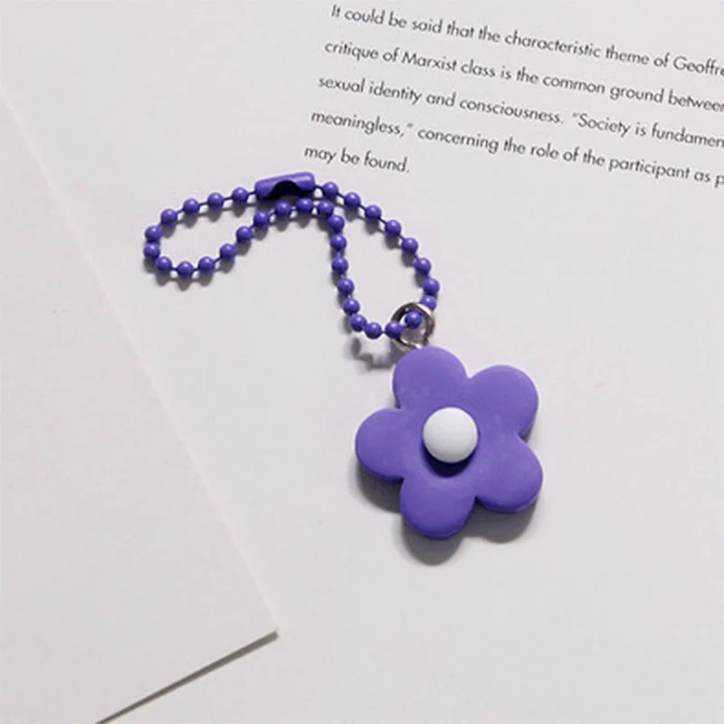 Брелок Милый Простой Дикий Сладкий Цвет Цветок DIY Материал Мобильного Телефона