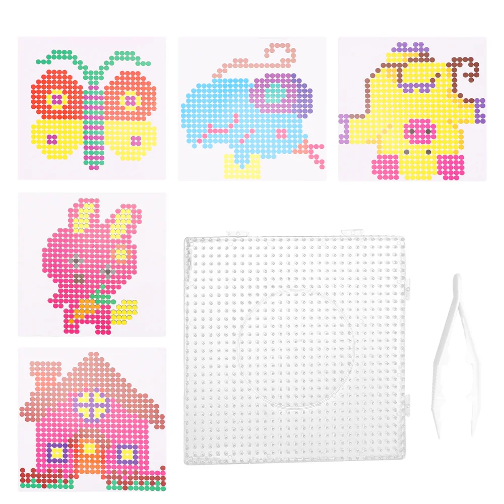 16 шт шаблон головоломки обучающая головоломка игрушка Сделай Сам Pegboard