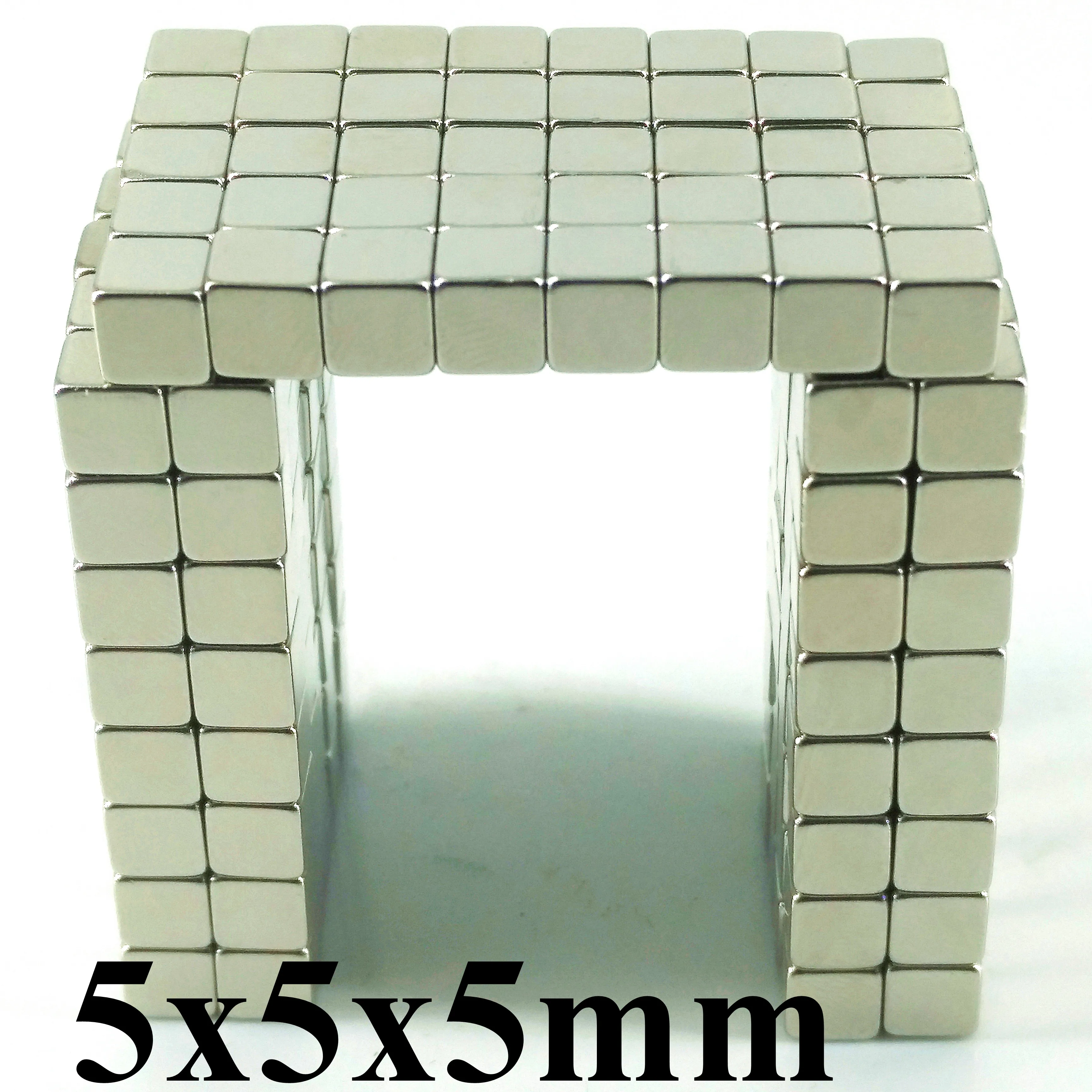 50 шт. 5x5x5 мм neobubny Куб Магнит 5 мм куб магнит мощные неодимовые магниты блок 5*5*5 мм