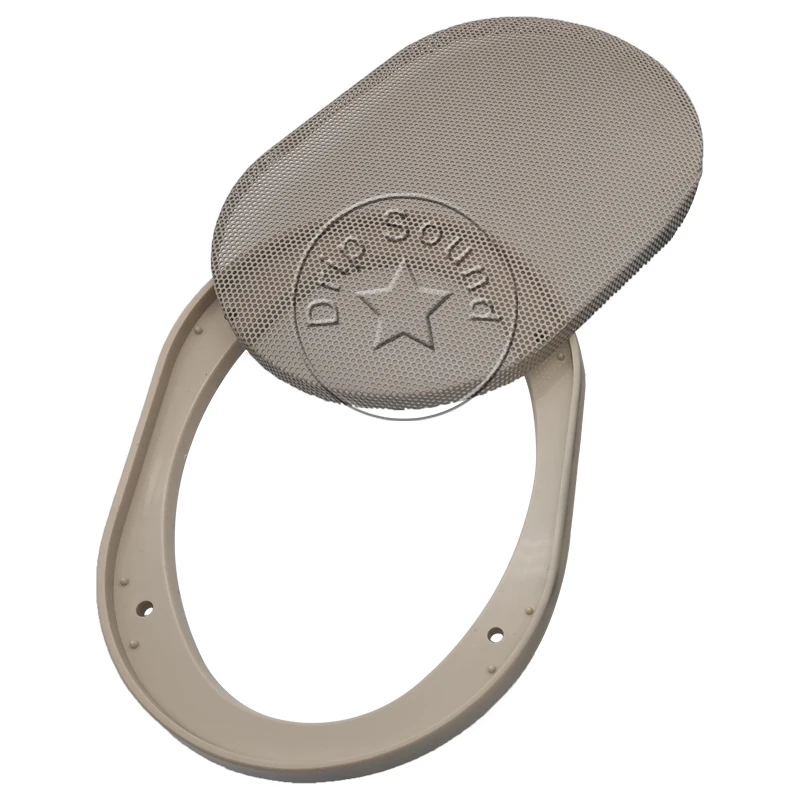 Сетчатая Крышка для автомобильной аудиосистемы 5x7 дюймов декоративная круглая