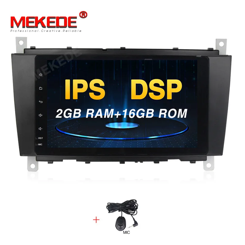 16G CAR DVD PX5 Android 9,0 автомобильный DVD для Mercedes/Benz C Class W203 2004-2007 c200 C230 C240 C320 C350 CLK W209 Восьмиядерный 4G ram 32G rom - Цвет: 16G CAR DVD