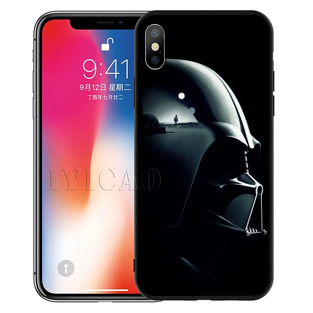 2 IYICAO Звездные войны комикс Дарт Мягкий силиконовый чехол для iPhone 11 Pro Max XR X XS Max 6 6S 7 8 Plus 5 5S SE чехол для телефона - Цвет: 2