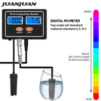 digital online ph ec conductivity monitor meter tester water quality real time continuous monitoring for fish tank aquarium