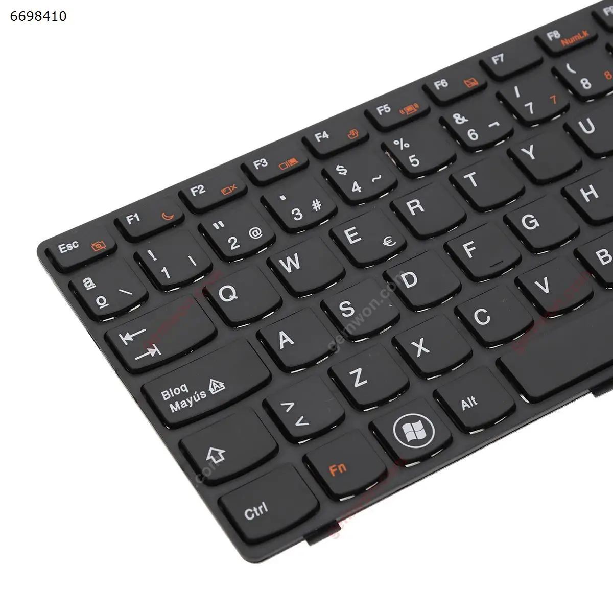 Новая сменная клавиатура SP для ноутбука LENOVO B470 G470 V470 с черной рамкой и испанской