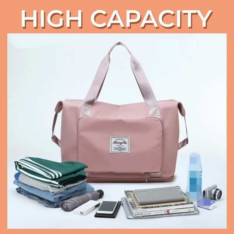 Large Capacity Foldable Travel Bags Waterproof Luggage Tote Handbag Duffle Bag Gym Yoga Storage Shoulder Unisex | Багаж и сумки