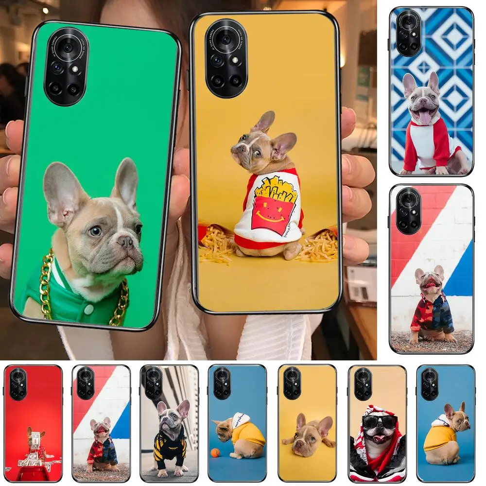 

YNDFCNB Animal Dachshund Doberman dog Clear Phone Case For Huawei Honor 20 10 9 8A 7 5T X Pro Lite 5G Black Etui Coque Hoesjes