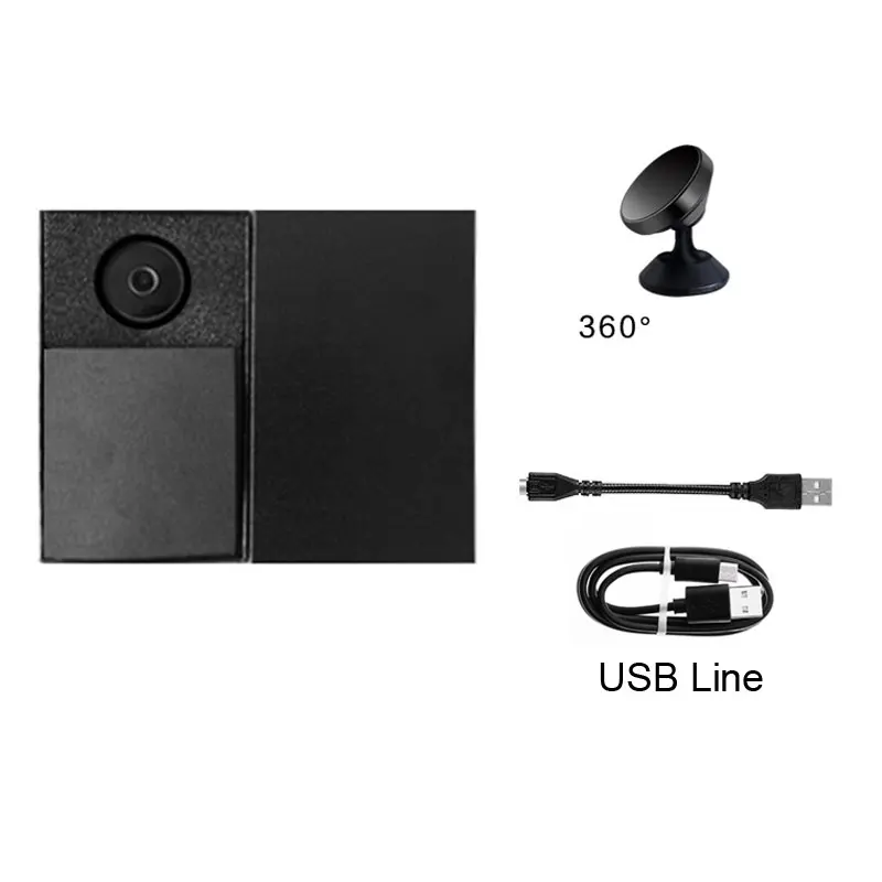 Миниатюрная Wi Fi IP камера с поддержкой HD1080P беспроводная домашняя видеокамера