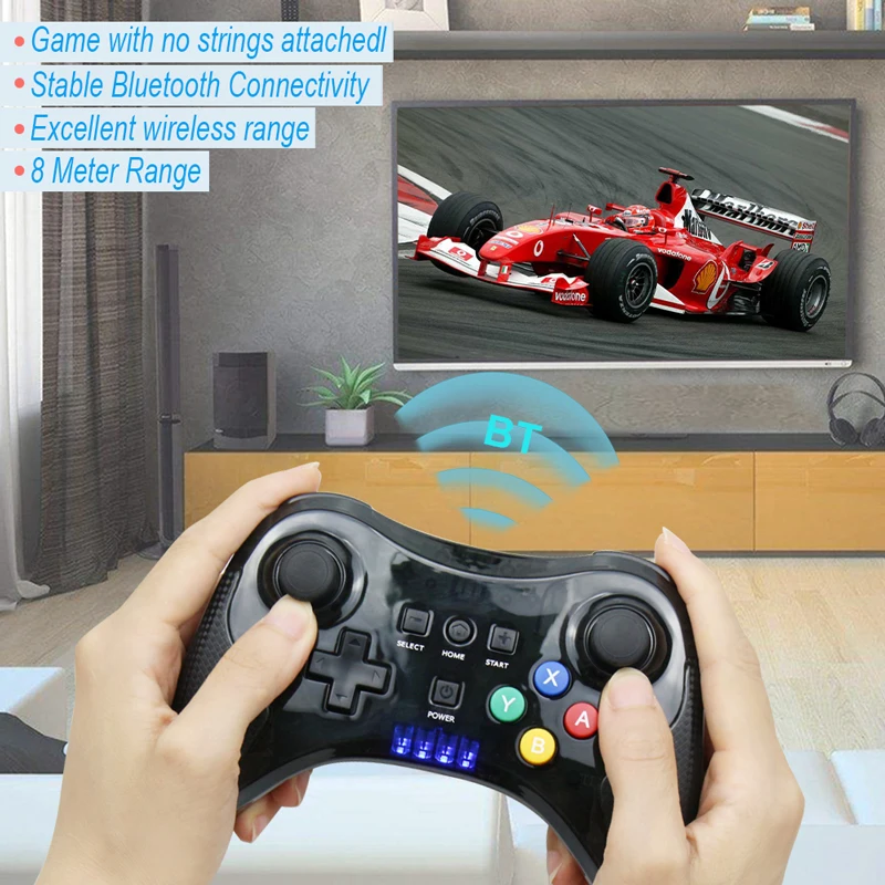Беспроводной контроллер WII U Bluetooth геймпад джойстик для игровой консоли Nintendo Wii