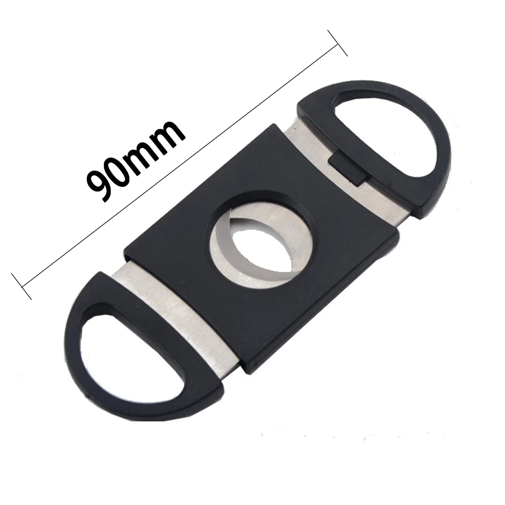 Нож для резки сигар из нержавеющей стали гаджеты ножницы ручки курения в