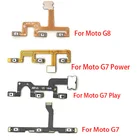 Кнопка включениявыключения питания, кнопка управления громкостью, боковой ключ, гибкий кабель для Moto G5S G30 G6 G7 G8 G9 Play G7 G8 Power Lite G4 G5 G6 G7 G8