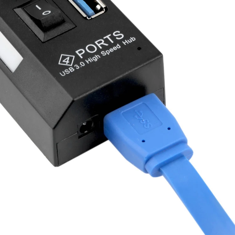4 порта USB 3,0 разветвитель usb-хаб для настольного ноутбука usb-хаб 3,0 Настольный разветвитель USB3.0 концентратор док-станция Мульти USB ПК Компьютерные аксессуары