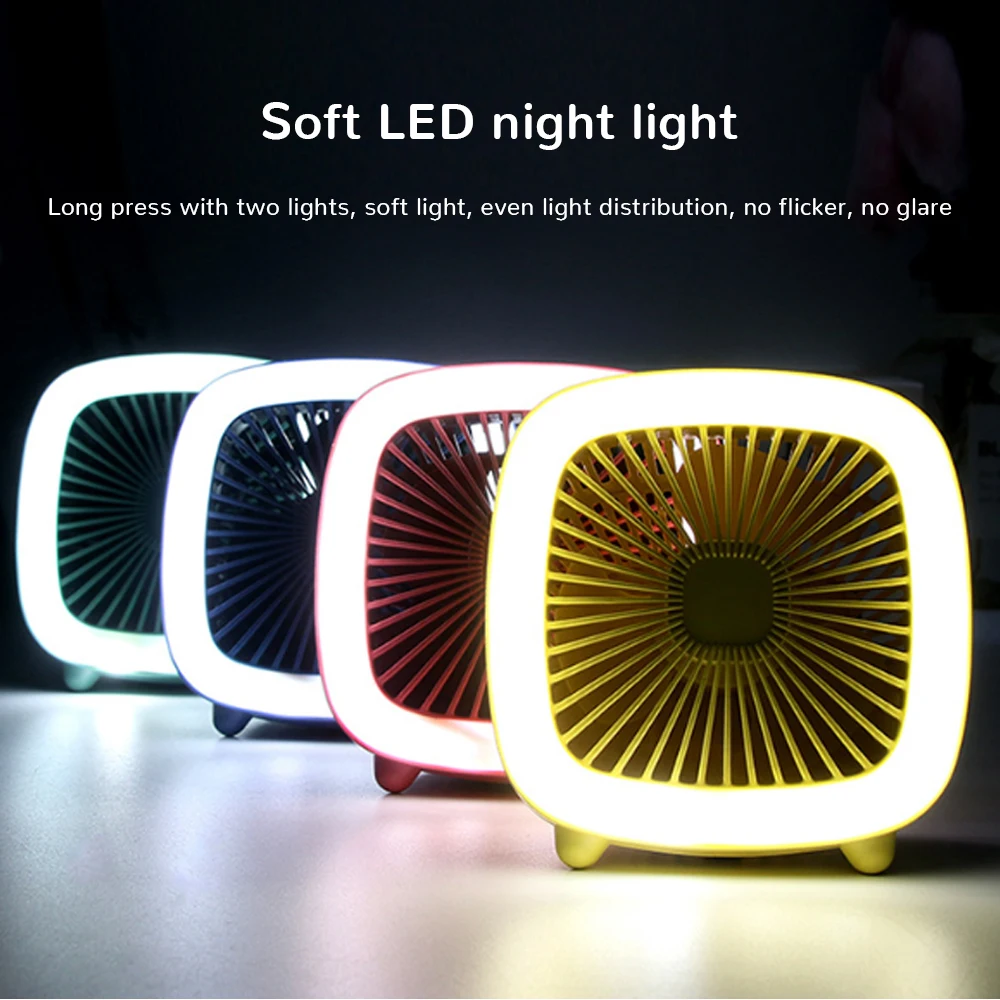 Летний кулер портативный вентилятор ручной USB перезаряжаемый Мини Складной для