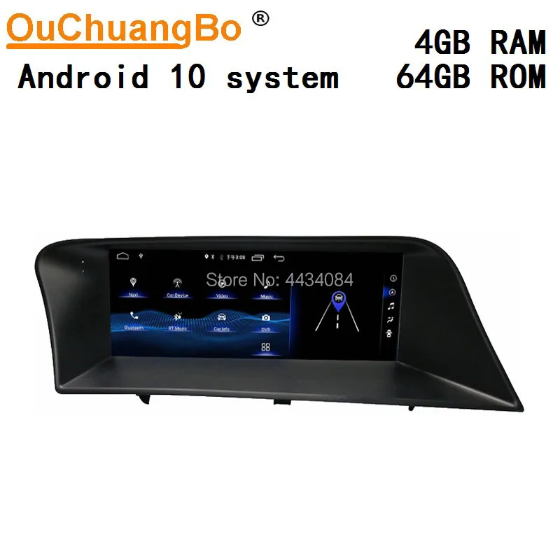 Автомобильный gps рекордер Ouchuangbo 10 25 дюйма для Lexus RX 200T RX200 RX200t 450H 2009 2014 поддержка 8