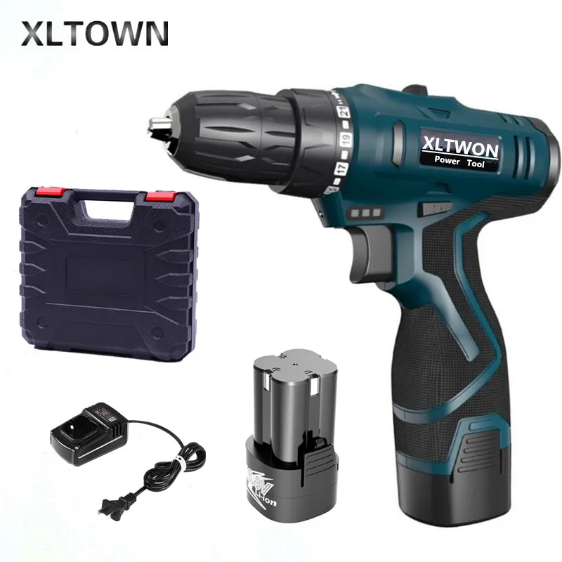 Xltown Беспроводная многофункциональная двухскоростная электрическая отвертка 16 8