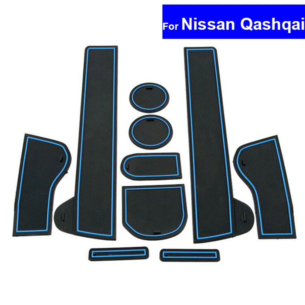 10 шт. коврики для автомобильных ворот Ковров держатель Nissan Qashqai 2008 2009 2010 2011 2012 ~ 2015