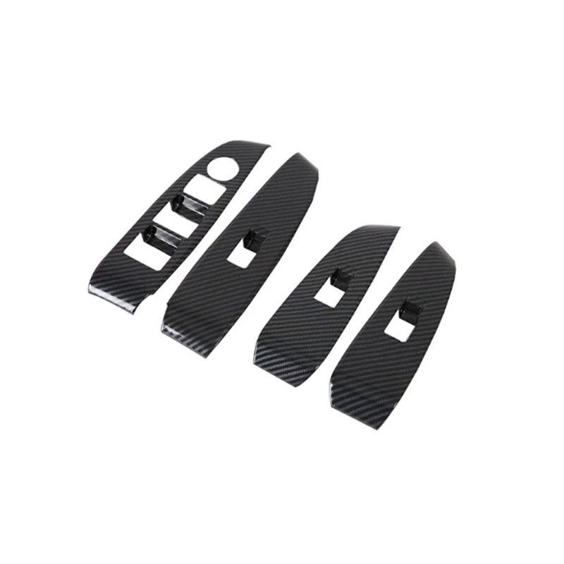 ABS 4pcs Door Armrest Window Lift Button Control Panel Cover Trim Inner For Mazda 6 Atenza 2019 2020 Accessories | Автомобили и
