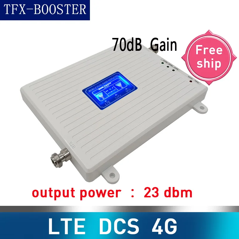 Najtaniej TFX-BOOSTER Repeater 4g 1800 2600 Mhz Wzmacniacz Sygnału Gsm DCS LTE 2G 3G 4G Dwuzakresowy Wzmacniacz GSM Komórkowy Wzmacniacz Sygnału Komórkowego