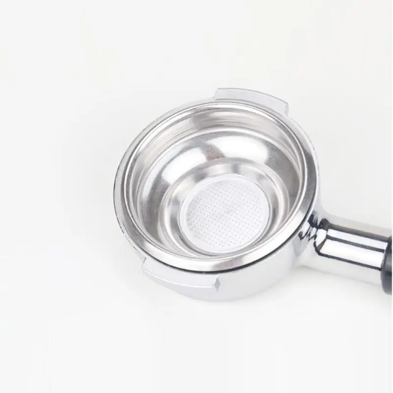 1 Persons Stainless Stee Coffee Powder Bowl 51/58MM Replacement Filter Basket Coffee Accessories Automatic Coffee Machine Cocina