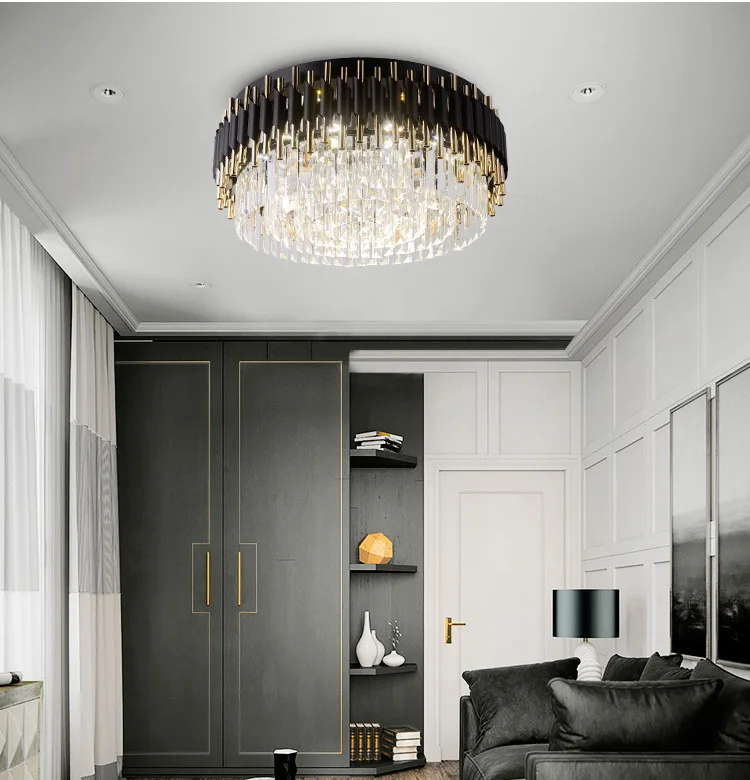 Роскошная хрустальная люстра освещение для гостиной светодиодный Блеск|Люстры| |