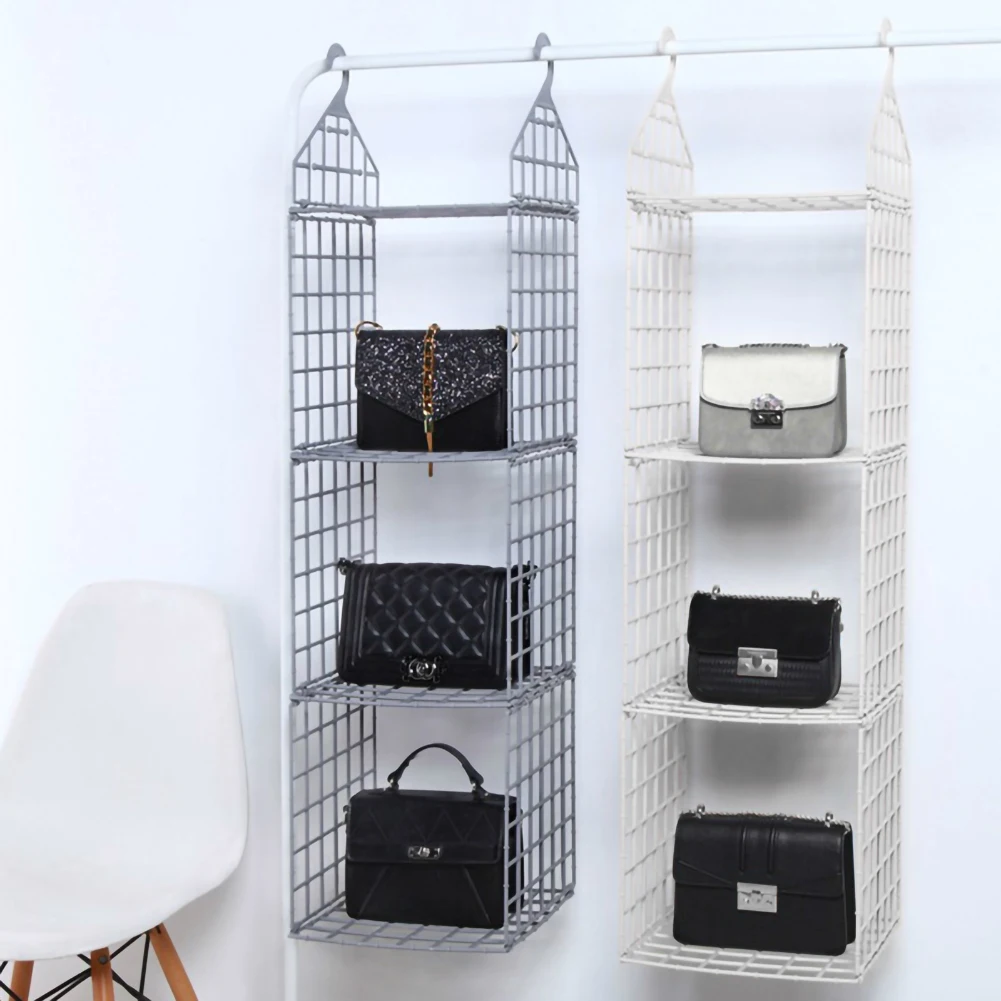 Home Ark Layered Receiving Rack Multilayer Clothing Rack Dormitory Wardrobe Clothes Hanging Rack