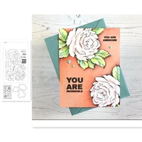flower dies metal cutting dies and stamps diy scrapbooking paper craft handmade card album punch art cutter 2020 new dies