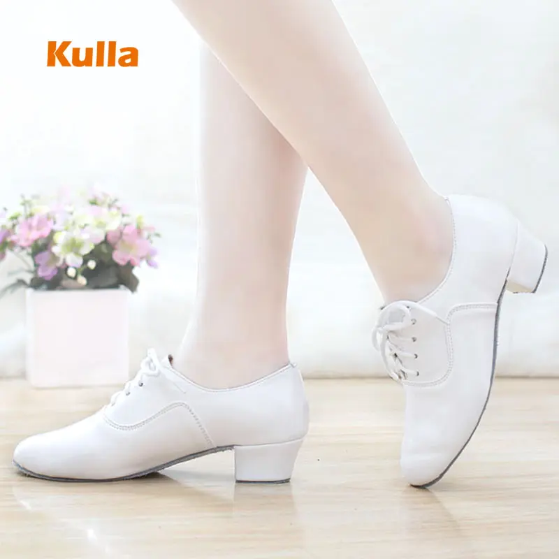 Men's Latin Dancing Shoes Professional Kids Boy's Latin Salsa Shoes Low Heel 4cm Tango Ballroom Soft Male Dance Shoes Size 30-45