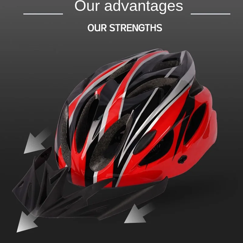 

2021 Mountain bike helmet Man's cycling women Motorcycle Electric scooter Road racing Climbing bicycle equipment for full face