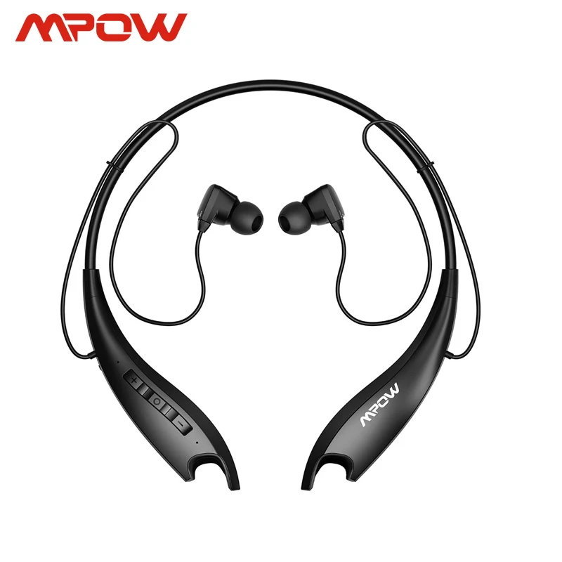 Mpow Jaws Gen 5th Bluetooth 5,0 шейные наушники 18 ч Время воспроизведения магнитные наушники Встроенный микрофон для iPhone Xiaomi Huwai SONY