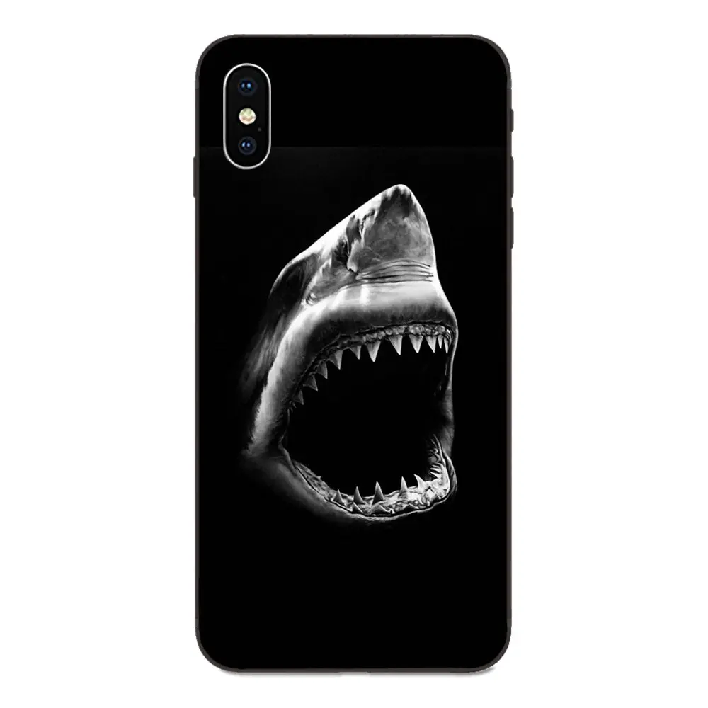 Чехол из мягкого ТПУ Shark для Galaxy C5 C7 J1 J2 J3 J330 J5 J6 J7 J730 M20 M30 Ace Core Max Mini Plus Prime Pro |