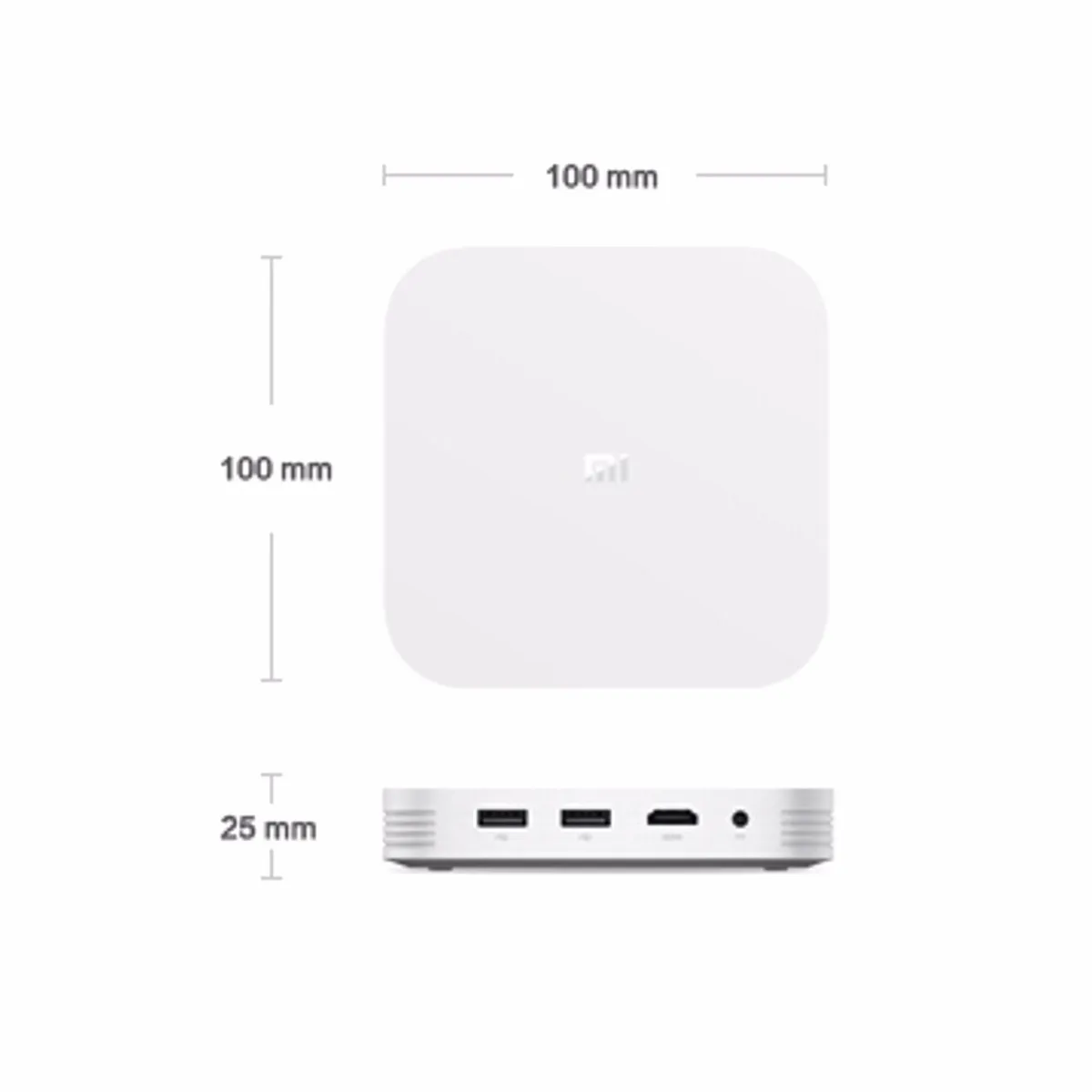 Xiaomi Mi коробка 3 Улучшенный шестиядерный 64 бит 2G LPDDR3 8G eMMC5.0 VR GX6250 2,4G/5,0G Wifi Android 5,1 4K HD USB для домашнего использования