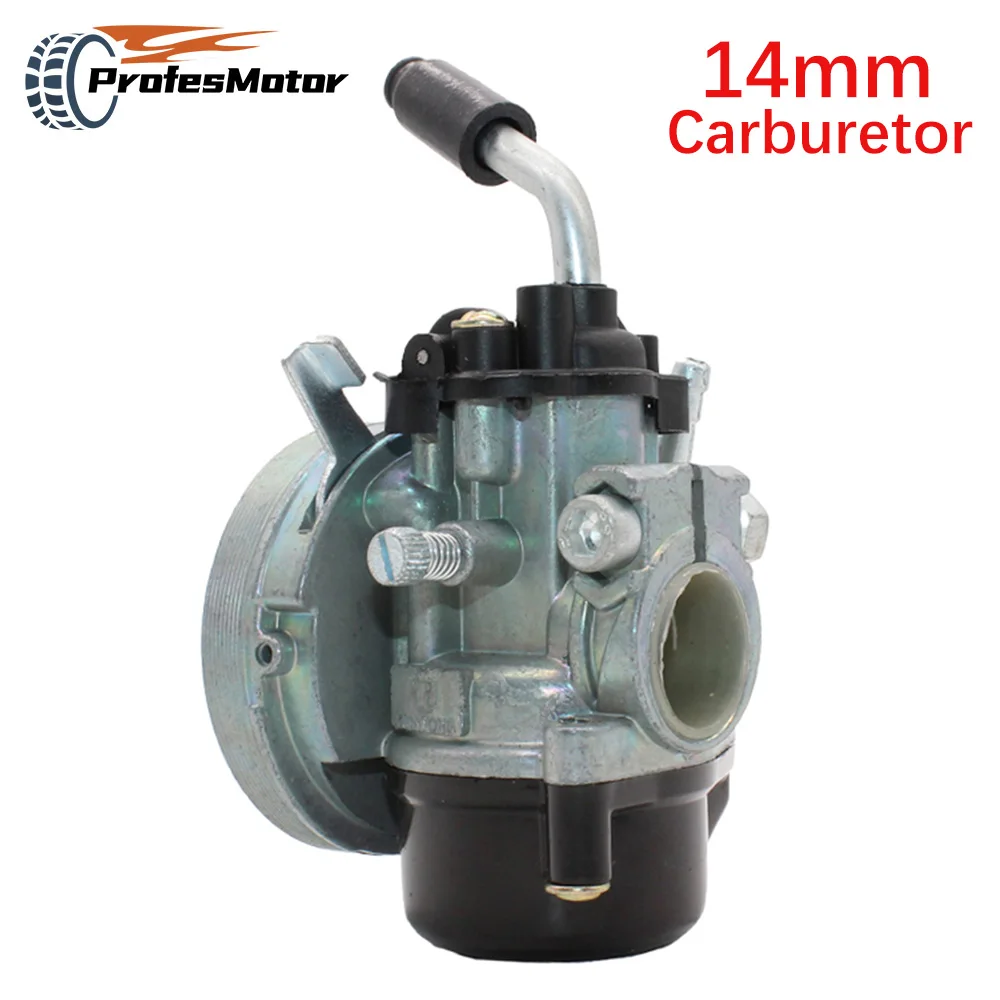 

Motorcycle 14mm Carburetor 37cc water cooled Carb Air Filter Kit For 2 Stroke 43 47cc 49cc 2-Stroke Mini Dirt Pocket Bike ATV