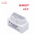 Мини-адаптер ELM 327 в 2,1 BT работает на Android Torque Elm327 Bluetooth V2.1 интерфейс OBD2  OBD II Авто Диагностика-сканер