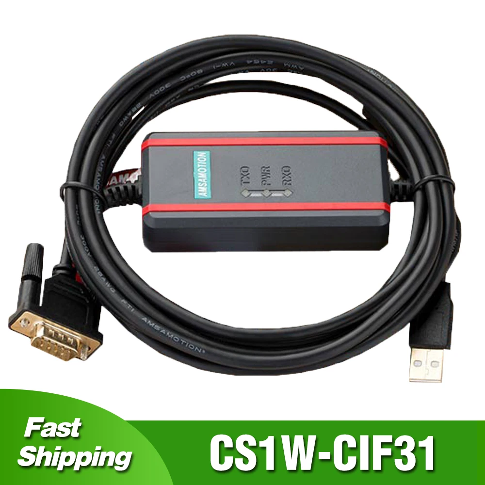 CS1W-CIF31 USB-CIF31 Omron USB Switch Serial to R232 Programming Cable USB-RS232 Optical Isolation Adapter Converter Line | Электроника