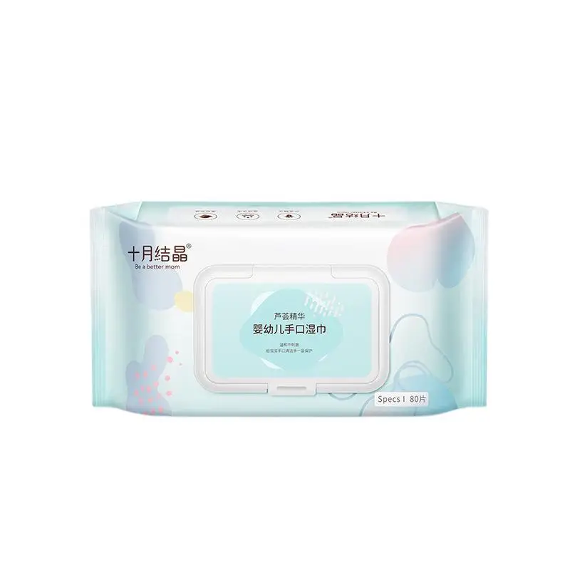 

Baby Wet Tissue Baby Wet Tissue Anti Red Butt Tissue With Cover 80 Puff