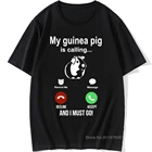 Футболка с принтом Моя морская свинья, Подарочная Мужская рубашка с коротким рукавом, с рисунком в винтажном стиле Харадзюку, с животными, для влюбленных, бойфренд