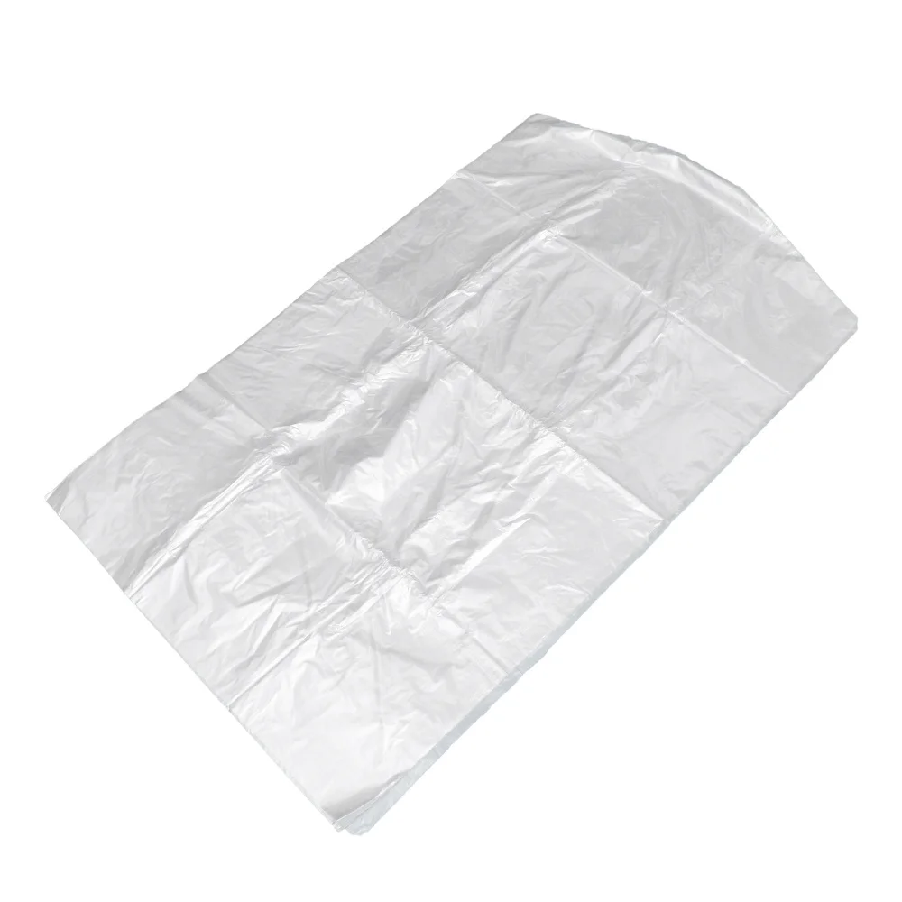 

50 pcs 60*100cm Clothes Dust Cover Disposable Garment Dust Shield Garment Suit Bag