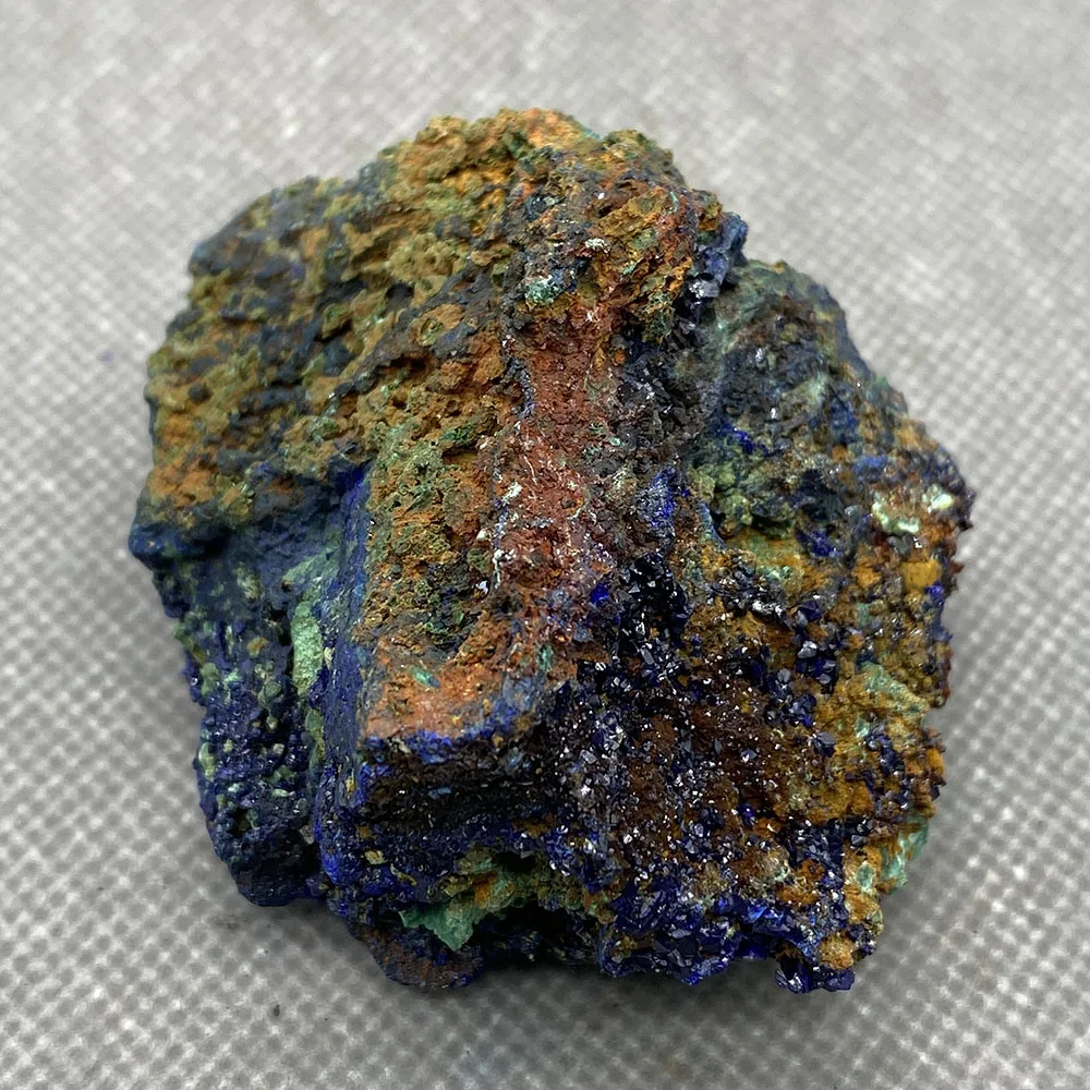 

Natural azurite mineral cristal espcime da provncia de anhui, china