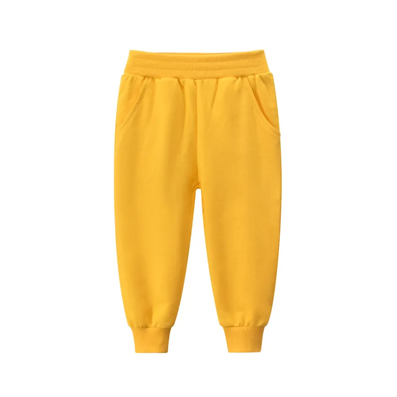 

Fsahion Children Boys Cotton Sport Pants Casual Teenage Girls Cargo pants Kids Trousers Beam Foot Pants