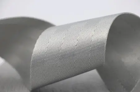 Серебристый нейлоновый рюкзак с лентой длиной 10 метров 50 мм|Тесьма| |