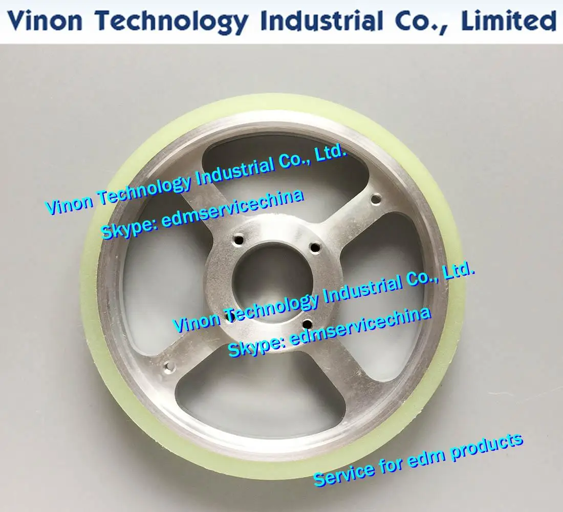 

Brake Shoe Tension Roller edm spare parts Ø140xØ30x22H mm A290-8111-X371 for iB,iC series. A2908111X371