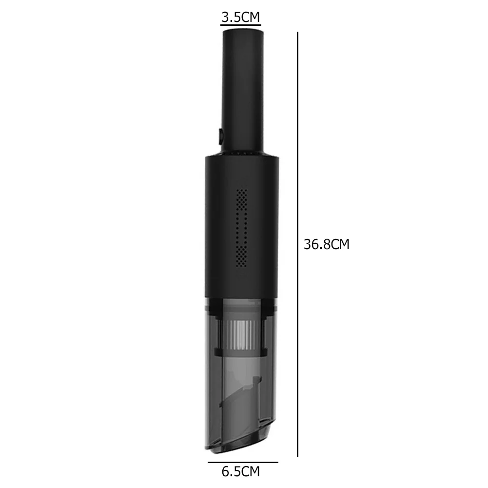 

VODOOL 6000Pa Wireless Car Vacuum Cleaner 120W Powerful Rechargeable Dust Cleaner with 4.5M Power Cable Portable Cleaner Tool