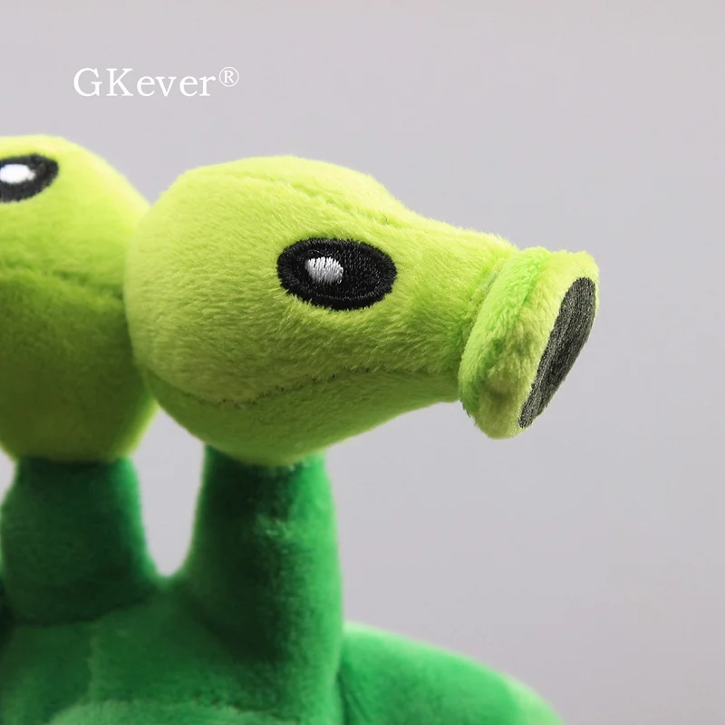 

14 cm Plants vs Zombies Plush Toys Threepeater Cute Stuffed Dolls Kids Party Funny Gift T