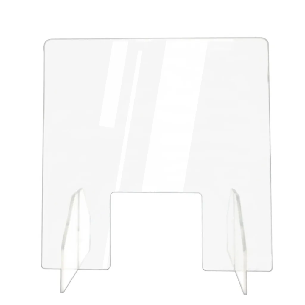 Акриловый защитный экран для чистого совершенства боковая продажа счетчик