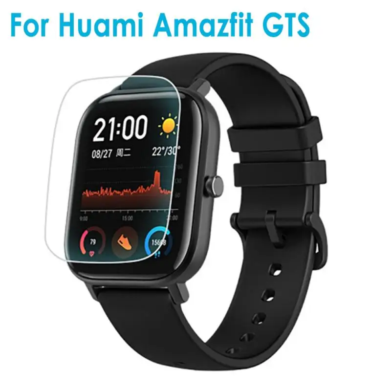 1/2/5 шт. Защитная пленка с изогнутыми краями для xiaomi Amazfit GTS &amp BIP | Электроника