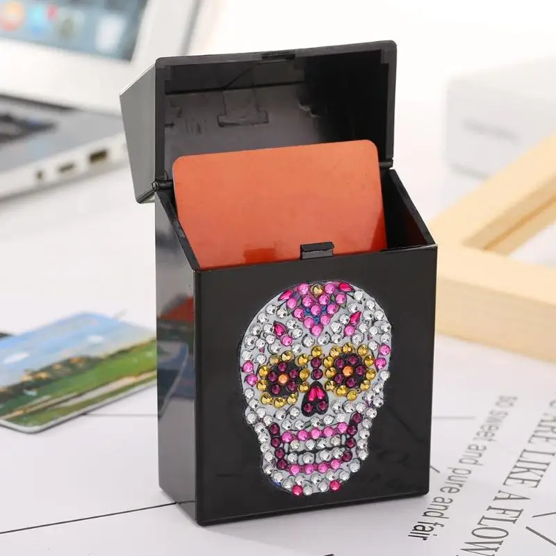 DIY Алмазная коробка для хранения визиток креативная ID-карта автобусная карта