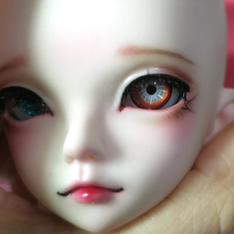 Красные блестящие BJD глаза 12mm14mm 16 мм 18 20 22 акриловые Глазные яблоки кукла ручной