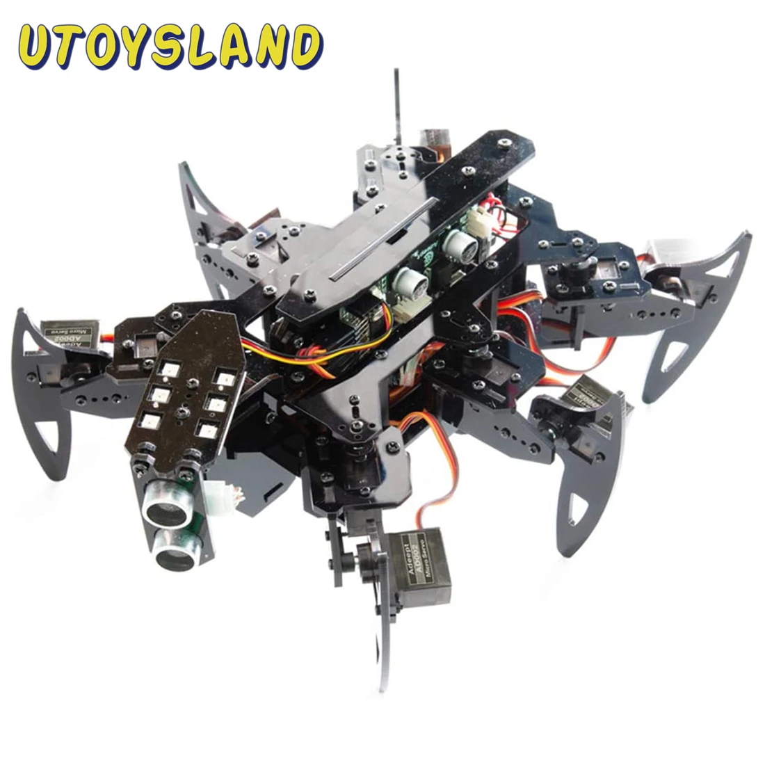 Adeept Hexapod Spider Robot Kit Stem Robotics Kit For Arduino Brain-Training Toy For Children Kid Educational Toys Birthday Gift